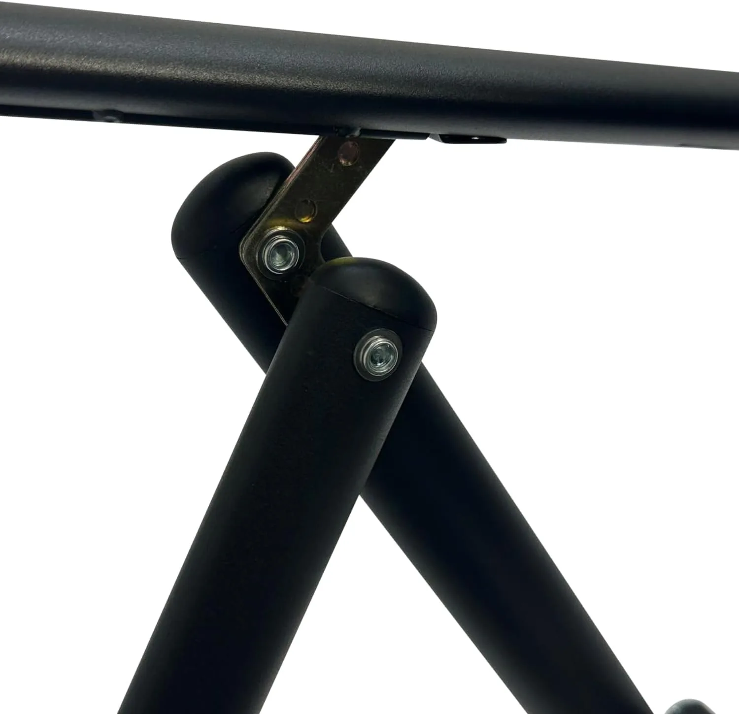 DEGAMO 4X Klappsessel Milano, Metall schwarz + Textilgewebe gepolstert schwarz, 7-Fach verstellbar, wetterfest, Outdoor — Ansicht 4