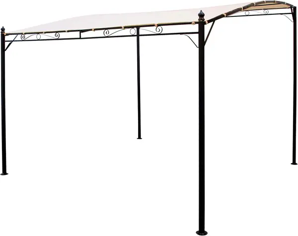 Anbaupavillon Terrassenpavillon Mantova-XL 300 x 300 cm…