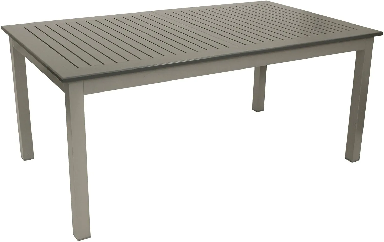 DEGAMO Ausziehtisch BAJAZZO 175/245x100cm, Aluminium grau — Ansicht 4