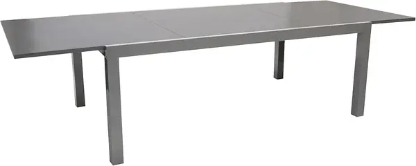 DEGAMO Ausziehtisch Marina XL, 180/240x100cm, Al