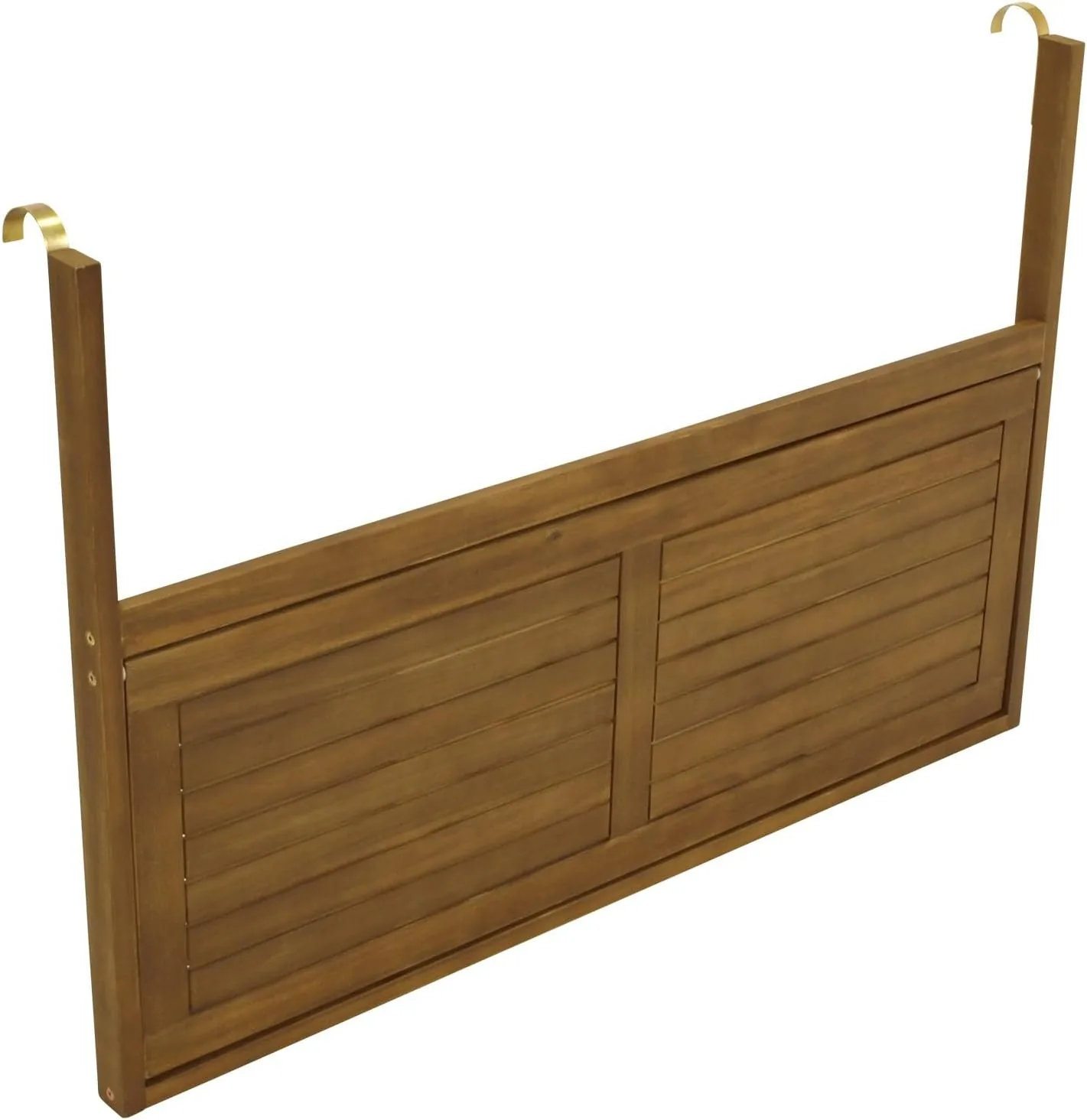 DEGAMO Balkonhängetisch 120x40cm klappbar, Grosse Ausführung, Akazienholz, FSC®-Zertifiziert Braun — Ansicht 3