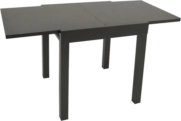 Balkontisch Livorno aus Aluminium anthrazit und Glas in…