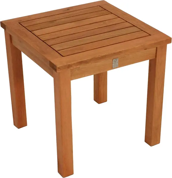 Beistelltisch Varadero aus Eukalyptus Holz, Maße 40 x 40…