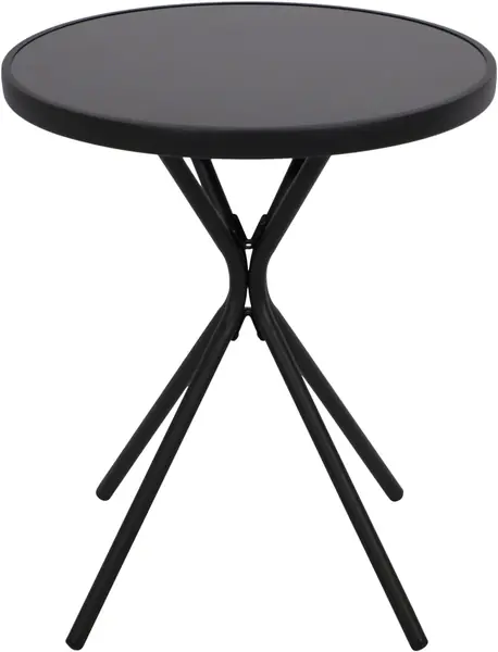 Bistrotisch Balkontisch Milano 60cm rund, Metall…