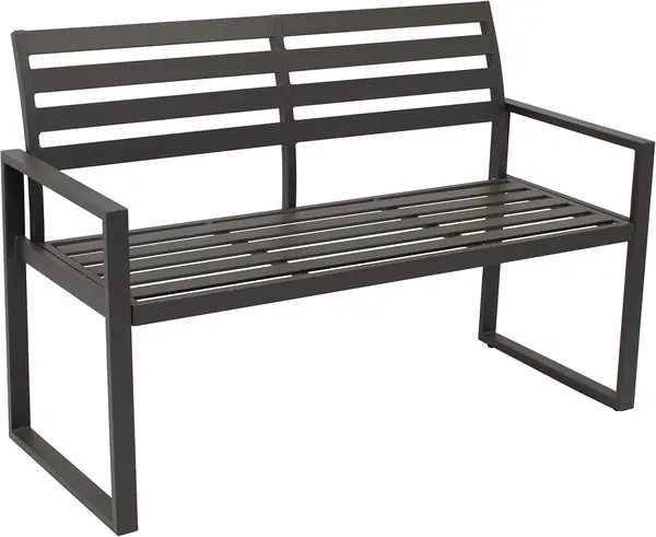 Design Gartenbank Atlanta 2-sitzer aus Aluminium…