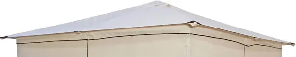 Ersatzdach für Pavillon Venezia 3x3 Meter, wasserdicht…