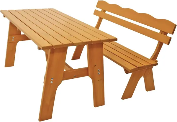 Gartengarnitur Freital 150cm 2-teilig, 1x Bank 150cm und…