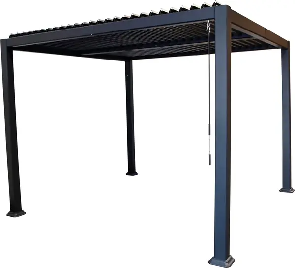 Gartenpavillon Lamellenpavillon Baracoa 300x300cm…