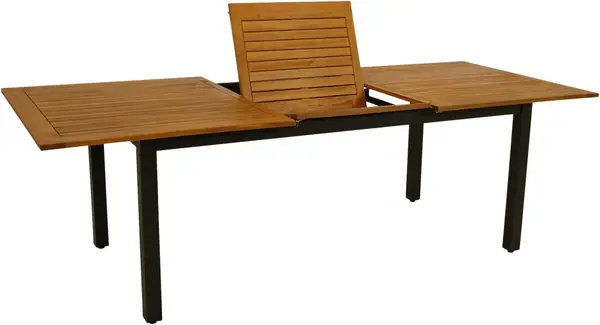 DEGAMO Gartentisch Ausziehtisch SARONNO 180/240x