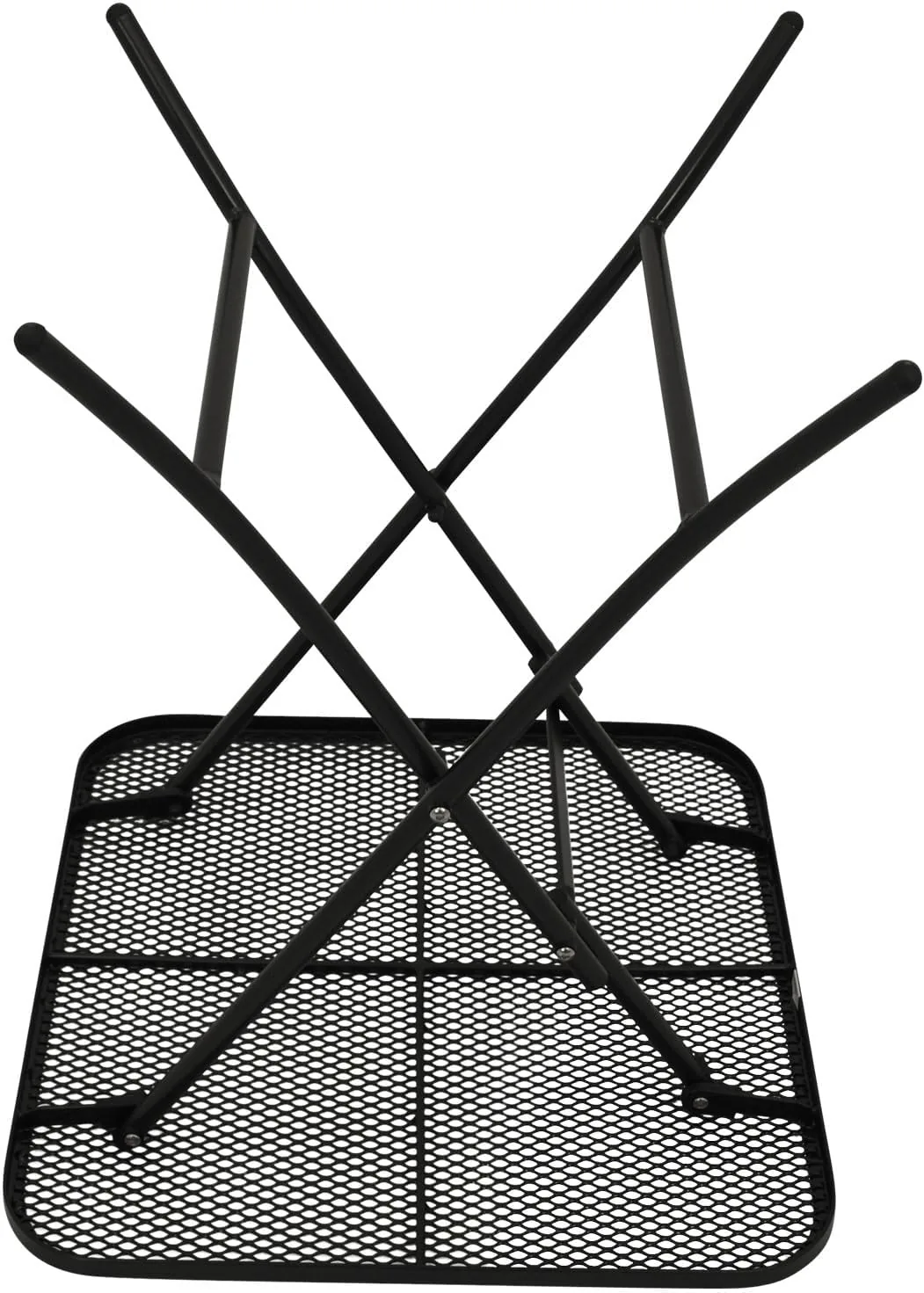 DEGAMO Gartentisch Bistrotisch RIVO 60x60cm quadratisch, klappbar, Farbe eisengrau, Outdoor — Ansicht 3