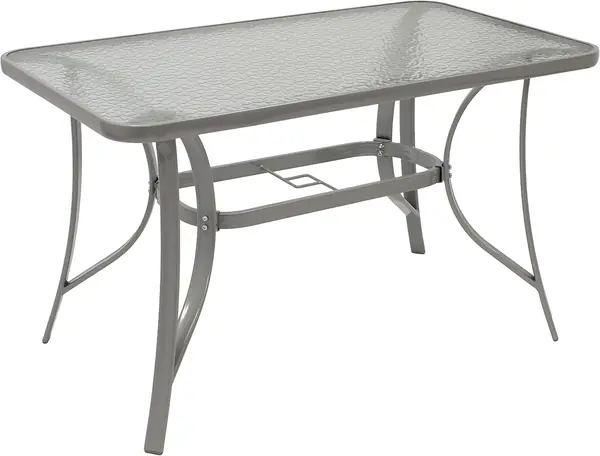 Gartentisch Florenz 70x120cm rechteckig, Metall…