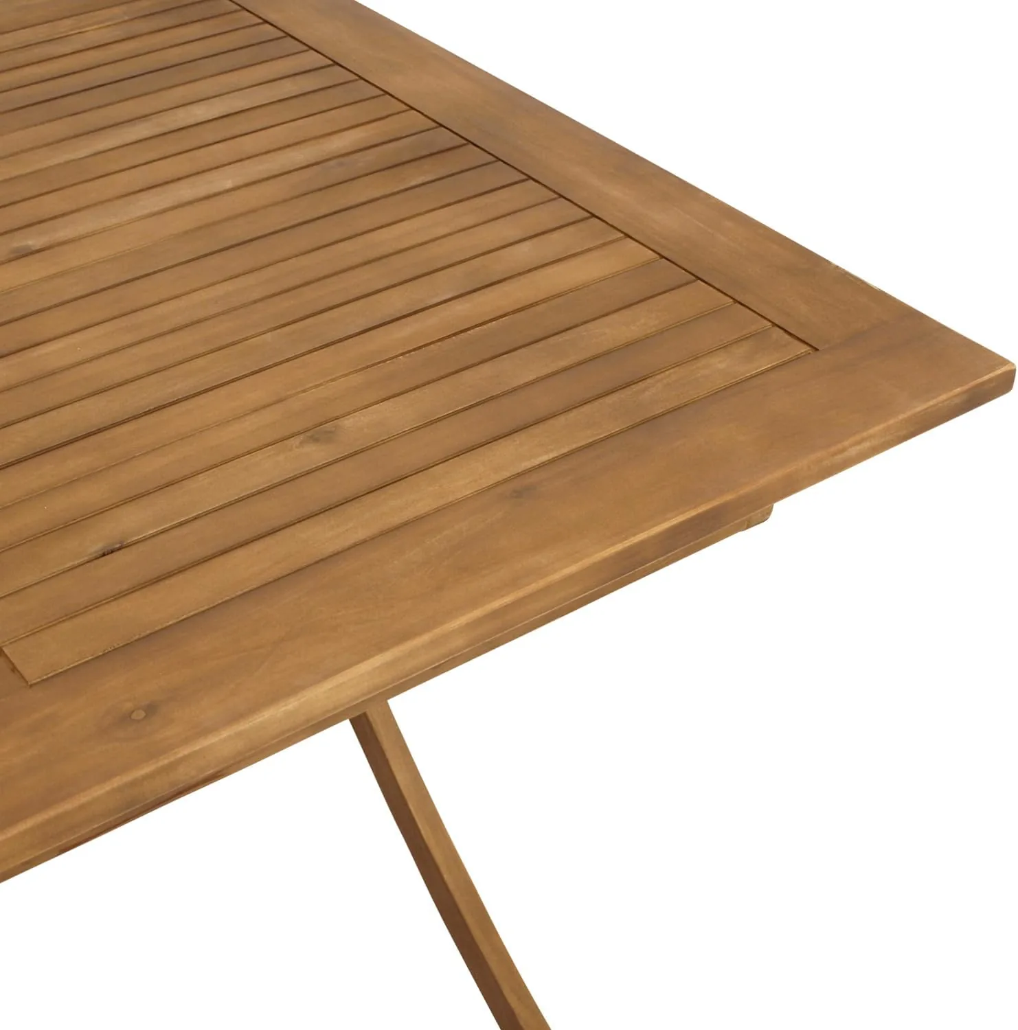 DEGAMO Gartentisch Klapptisch PARAIBA 200x100cm, Akazie braun geölt, FSC®-Zertifiziert, klappbar, Outdoor — Ansicht 6