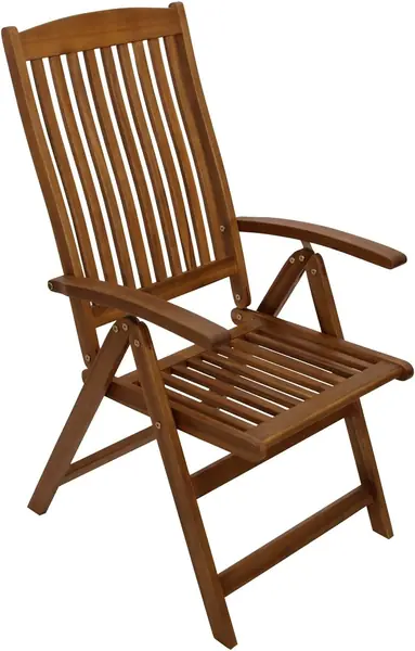 Klappsessel Gartensessel Maracana 5-Fach verstellbar…