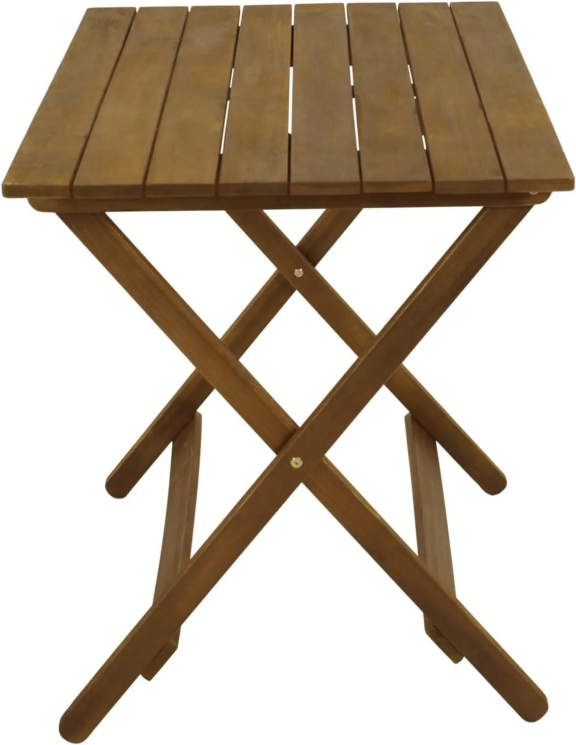 DEGAMO Klapptisch Gartentisch Bahia 90x60cm, Akazie braun geölt, Outdoor, FSC®-Zertifiziert — Ansicht 4