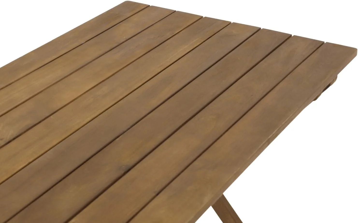 DEGAMO Klapptisch Gartentisch Bahia 90x60cm, Akazie braun geölt, Outdoor, FSC®-Zertifiziert — Ansicht 5