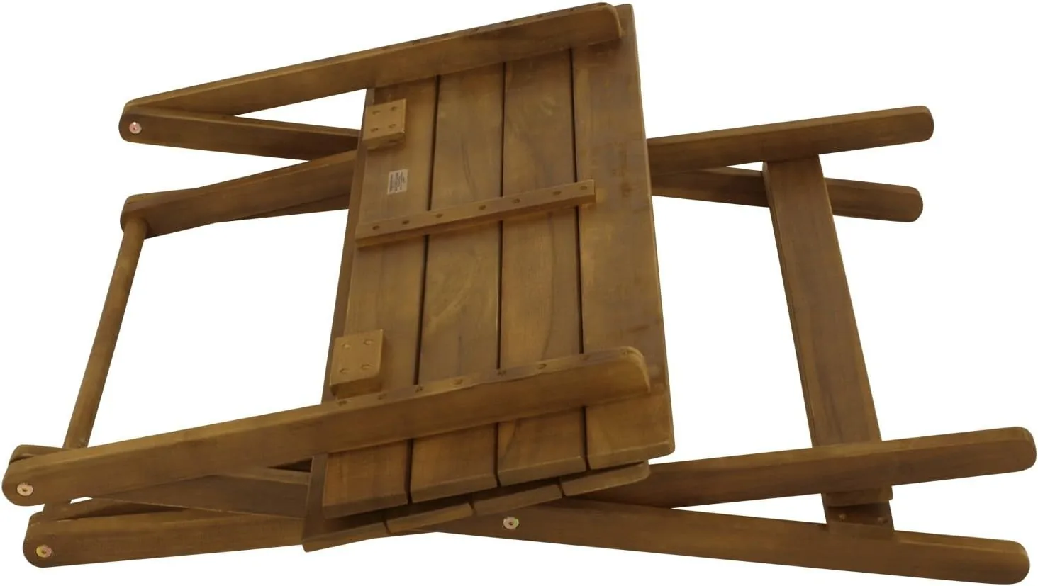 DEGAMO Klapptisch Gartentisch Bahia 90x60cm, Akazie braun geölt, Outdoor, FSC®-Zertifiziert — Ansicht 6