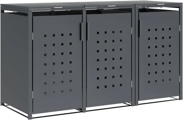 Mülltonnenbox 3-er Mülltonnenhaus Trier für 3X Tonnen 120…