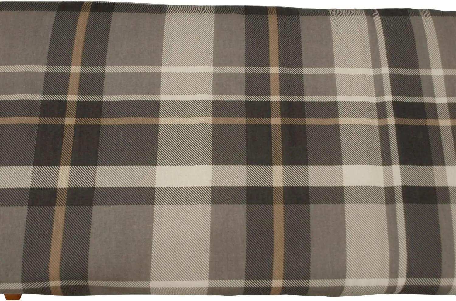 DEGAMO Polsterauflage Bankauflage Set Seattle 2-teilig für Bank 4-sitzer 195cm, Separates Rückenpolster, grau/beige kariert, Outdoor — Ansicht 5