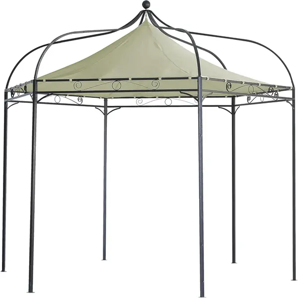Seitenteile für Pavillon Modena 6-eckig Ecru, kompletter…