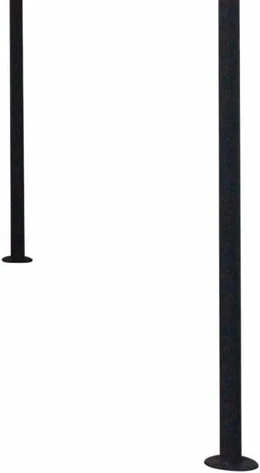 DEGAMO Sonnensegel Walmdach Pavillon Orlando 350x350cm, Dach wasserdicht Weiss — Ansicht 5