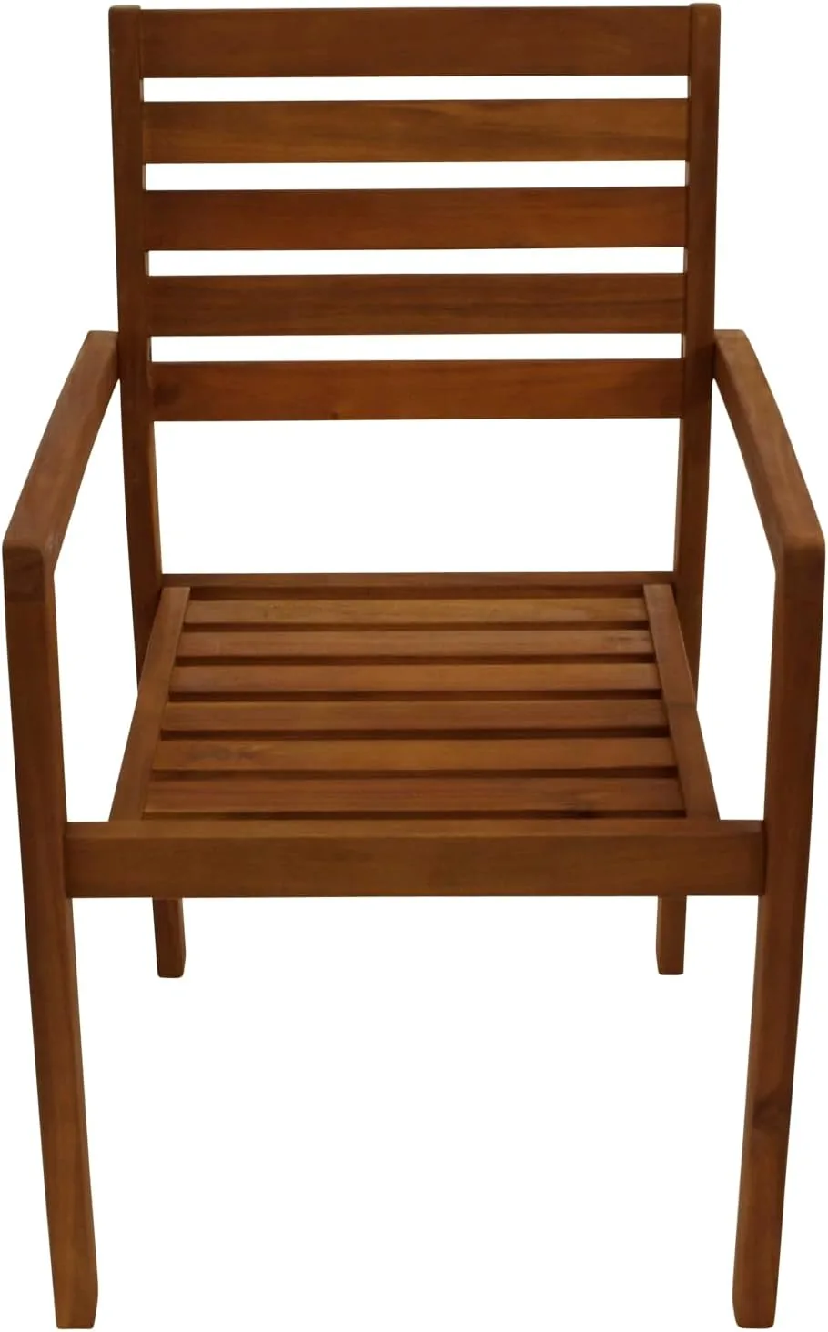 DEGAMO Stapelsessel Gartensessel Nizza, Akazie braun geölt, stapelbar, Outdoor — Ansicht 3