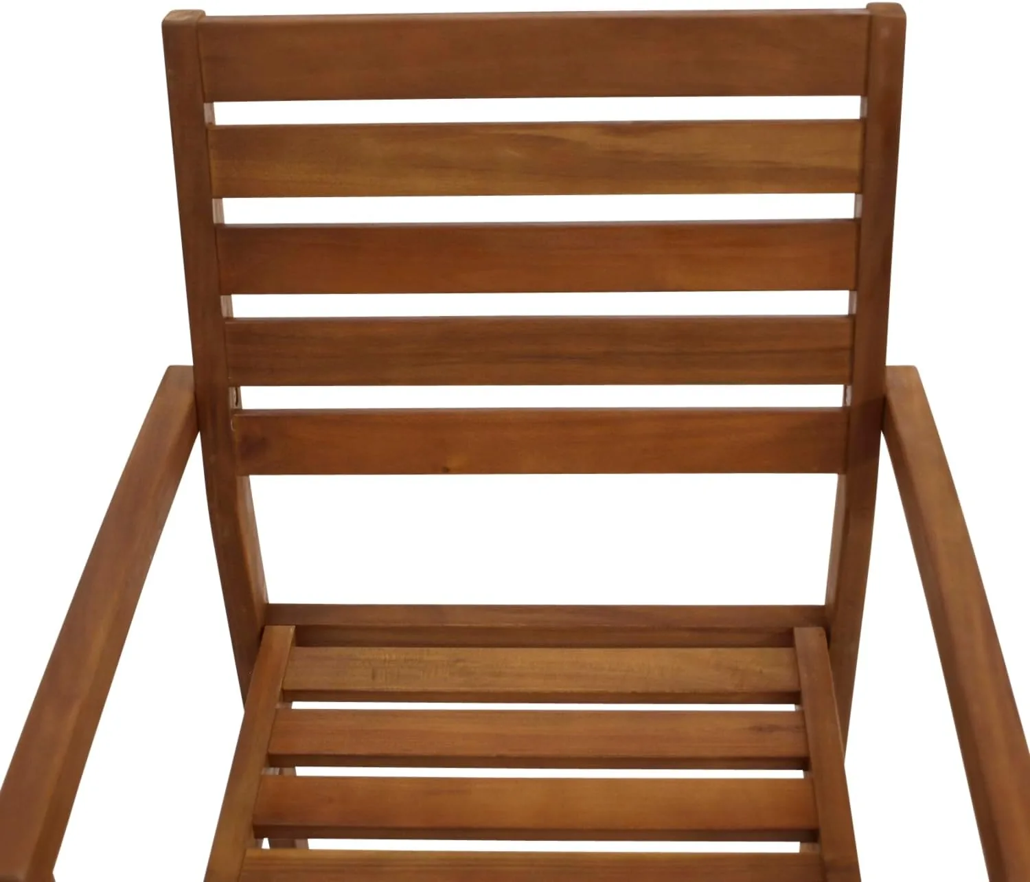 DEGAMO Stapelsessel Gartensessel Nizza, Akazie braun geölt, stapelbar, Outdoor — Ansicht 4