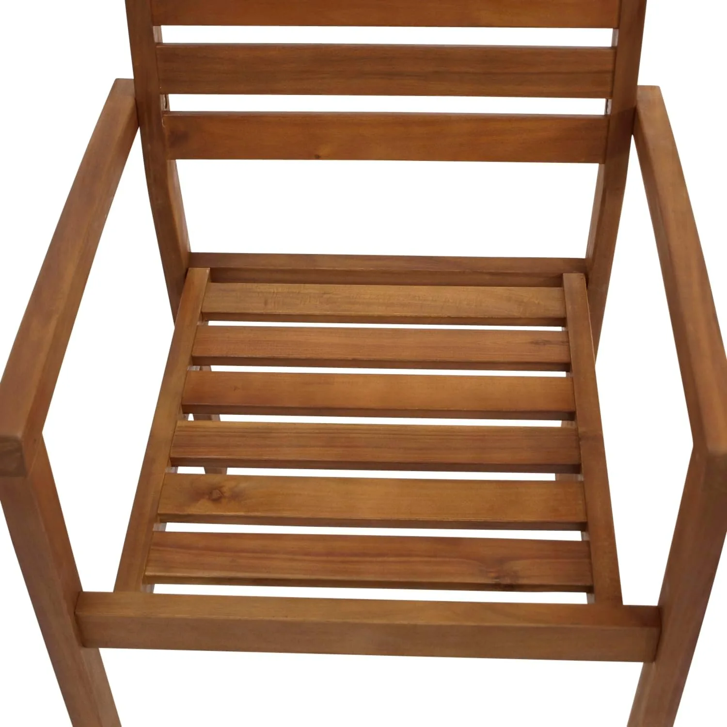 DEGAMO Stapelsessel Gartensessel Nizza, Akazie braun geölt, stapelbar, Outdoor — Ansicht 5