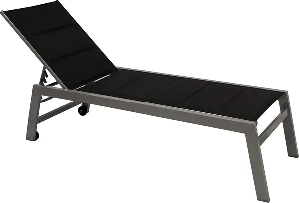 XL Gartenliege Rollenliege GIRONA II 205cm, extra hohe…