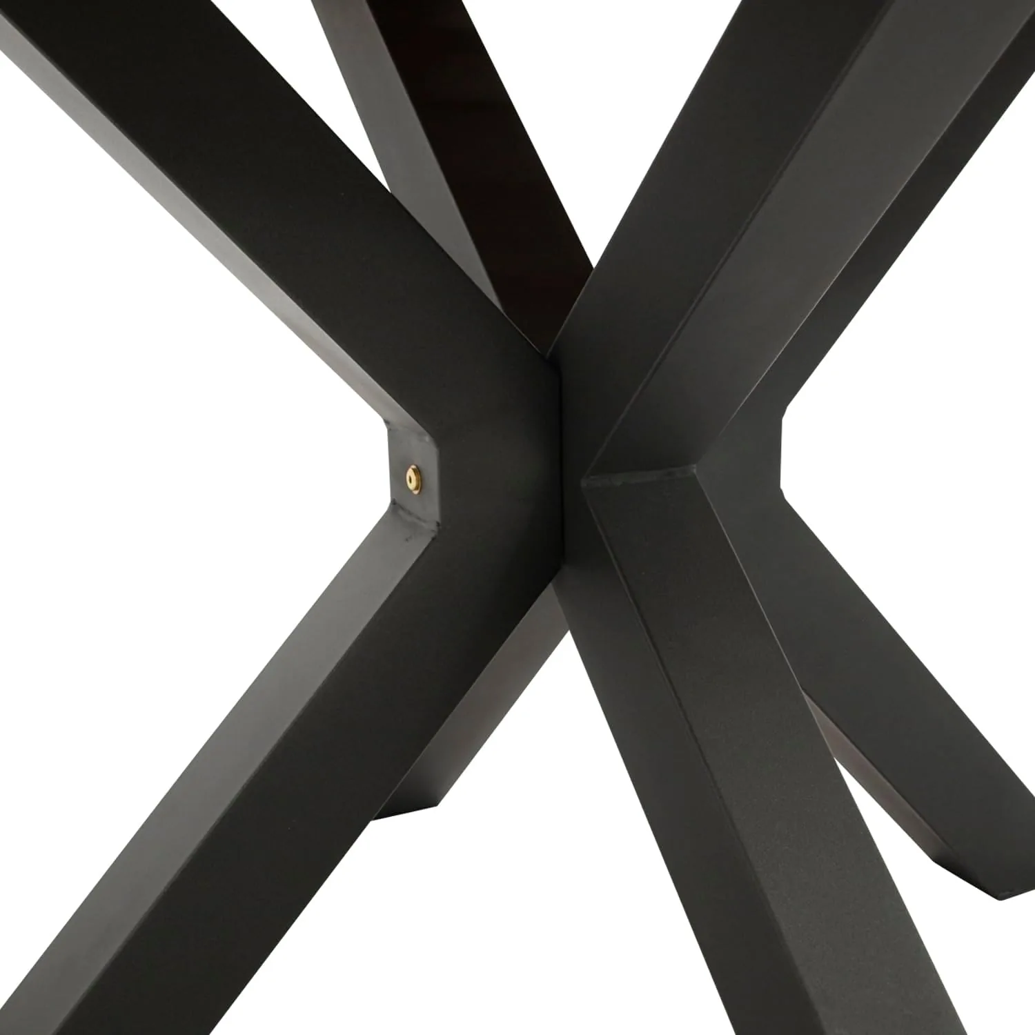 DEGAMO XL Gartentisch Madeira 130cm rund, Metall anthrazit + Akazienholz geölt, Outdoor, FSC®-Zertifiziert — Ansicht 6